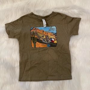 Tex Jaunt Armadillo Motorcycle Tshirt 5T